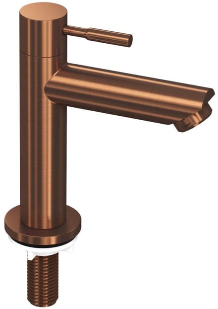 INK - Fonteinkraan Koudwater Staand Laag Model - Br Rose Goud Mat