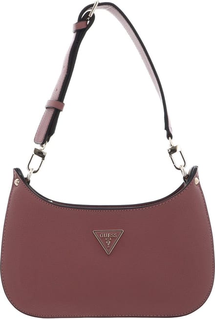 GUESS Schoudertas Meridian Mini Top Zip Shoulder Bag Rosewood Oud roze