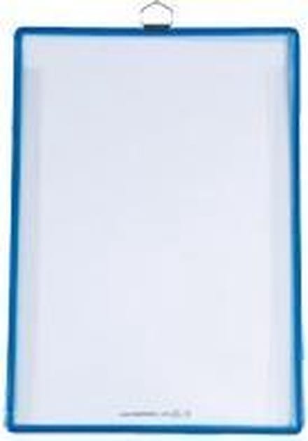 Tarifold documentenmaphouder met oog, blauw, pvc/staaldraadlijsten, DI