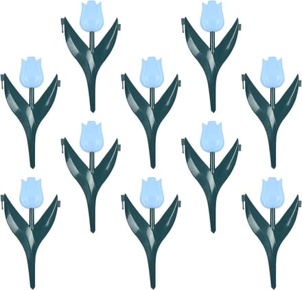 Tuinrand Afscheiding - Landschapsafscheiding Set - Tuin Indeling - Weerbestendig PP Materiaal - 10 Stuks - Blauw