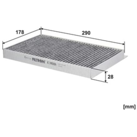 Cabineluchtfilter  FILTRON K 1468A