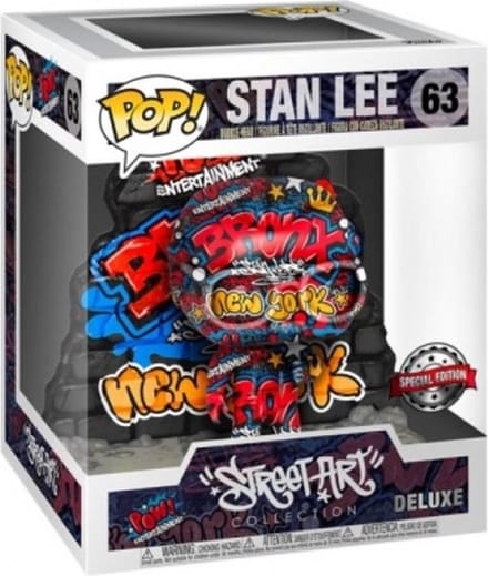 Pop Street Art Collection Deluxe: Stan Lee (Special Edition) Funko Pop #63