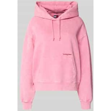 Regular fit hoodie van katoenmix