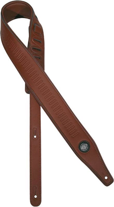 Gaucho GST-643-BR gitaarriem, kunstleer, bruin