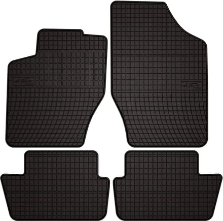Wielganizator SolidPRO - Auto Vloermatten - Citroën C4 II - C4 Hatchback en Kombi - Zwarte Matten