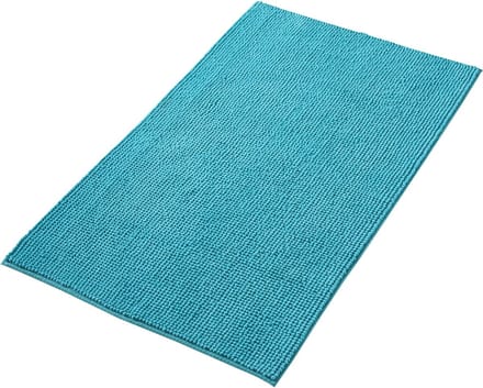 Badmat Antislip Chenille - Douchemat Vloerkleed - Badkamer Vloer - Super Absorberend Machine Wasbaar - 70x120cm - Turquoise