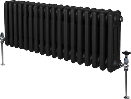 Traditionele 3 kolom radiator - zwart - 300x832mm - 15 jaar garantie
