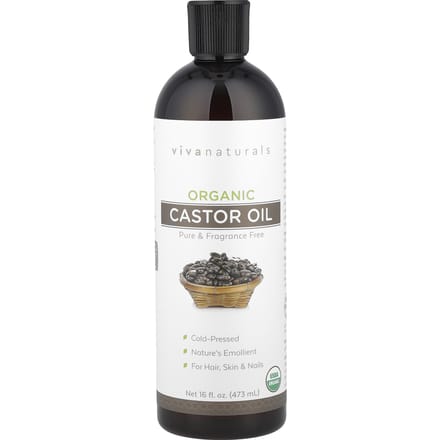 Biologische Castorolie, 473 ml(16 fl oz) black