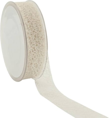 Honeycomblint champagne – 25 mm × 20 m