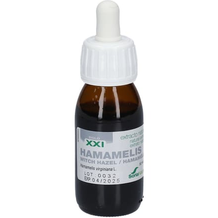 Extract van toverhazelaar (formule XXI) 50 ml|Witch Hazel extract (XXI Formula) 50 ml|Extrait d'hamamélis (formule XXI) 50 ml