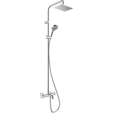 Hansgrohe Vernis Shape - Doucheset Showerpipe 230 met badthermostaat, chroom 26284000