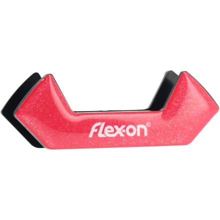 Aluminium stijgbeugels Plat Grip Zwart/Zwart/Wit Flex-On