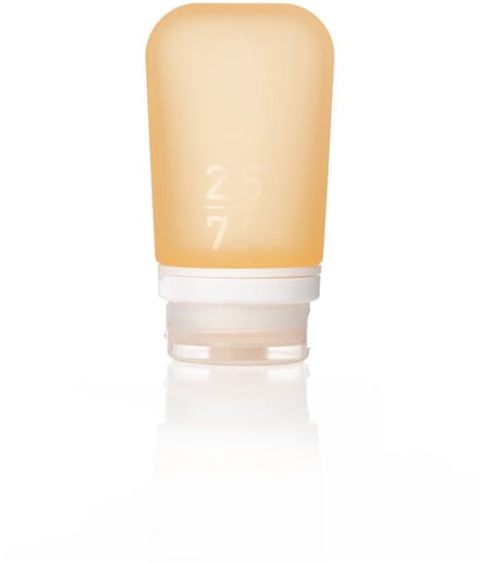 Human Gear - GoToob+ - reisflesje - flacon - lichtgewicht - lekvrij - Medium - 74ML - Orange