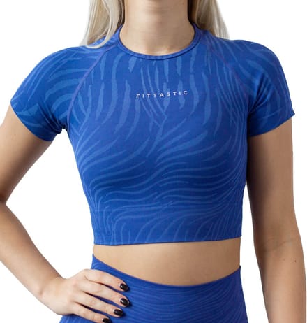 Fittastic Sportswear Shirt Ocean Blue (Beschikbaar in verschillende maten)