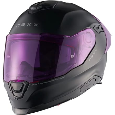 Nexx Y.100R Subsonic Mat Zwart Roze Integraalhelm - Helm