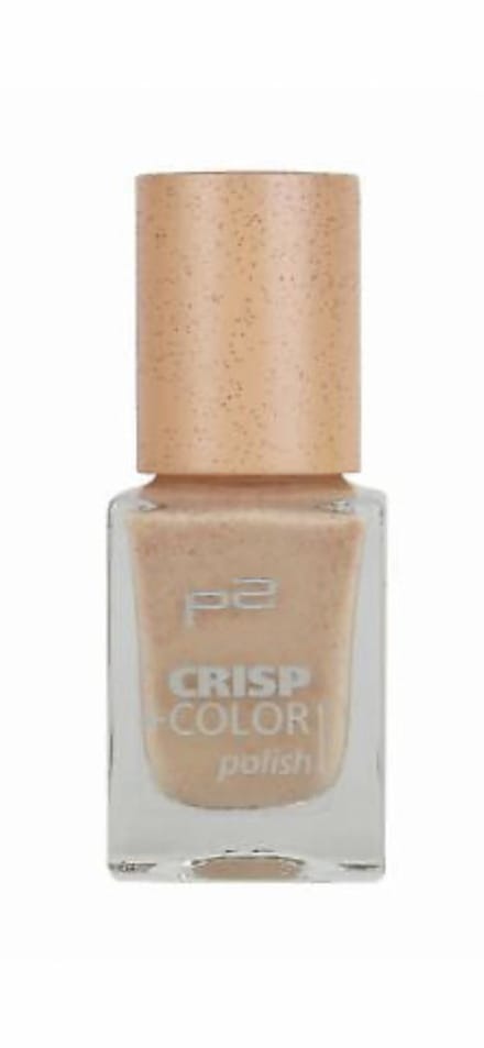 P2 Cosmetics EU Crisp+Color Nagellak 060 Cotton Candy 10ml beige