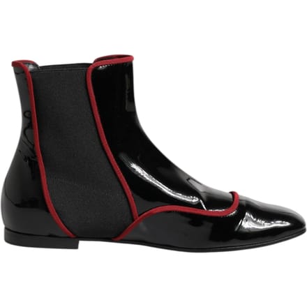 Dolce & Gabbana Zwarte Jackie Geknoopte Chelsea Boots Schoenen