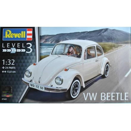 Revell Modelbouwpakket Auto - 07681 Volkswagen VW Kever - Duitse Personenauto Plastic - 1:32 - Modelbouw