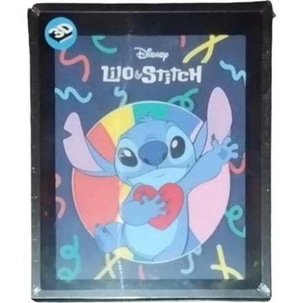 Lenticulair wanddecoratie Pyramid Lilo & Stitch 3D Stitch