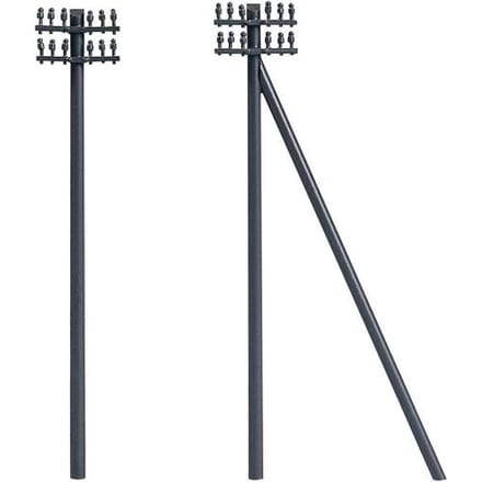 Auhagen 41204 H0 telegraafmasten (12 stuks) Bouwpakket