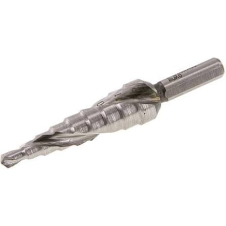 Ruko Hss Trappenboor Spiraalgegroefd Maat 0/9