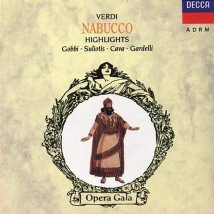 VERDI: NABUCCO (HIGHLIGHTS) - CD