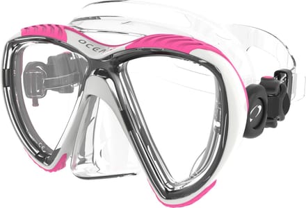 Oceanic Discovery Mask - Zwembril - Duikbril - Volwassenen - Clear/Pink