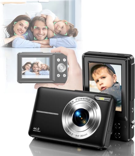 MKSS® Fototoestel voor Kinderen - Digitale Camera - Compact - Zwart