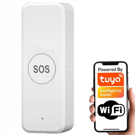 Tuya WiFi SOS Noodknop - Directe Meldingen en Smart Home Integratie