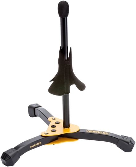 HERCULES HCDS-510BB Trompetstandaard, cornetstandaard, opvouwbaar, tas