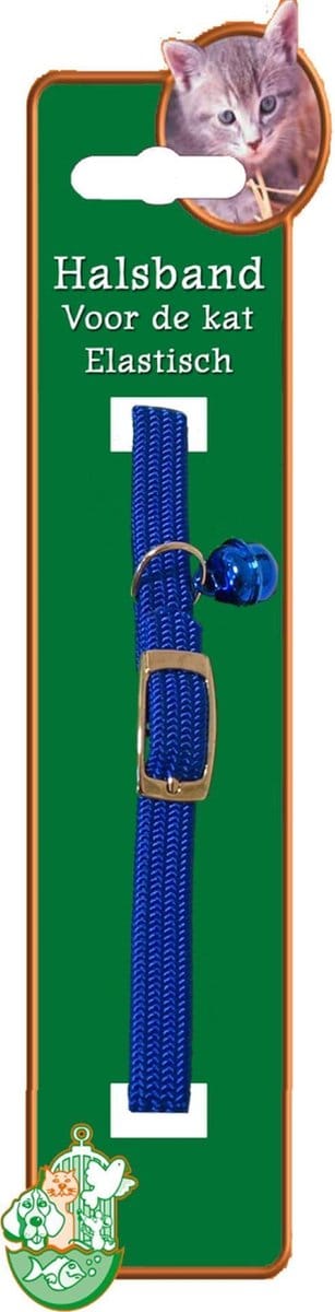 Kattenhalsband Elastisch Blauw