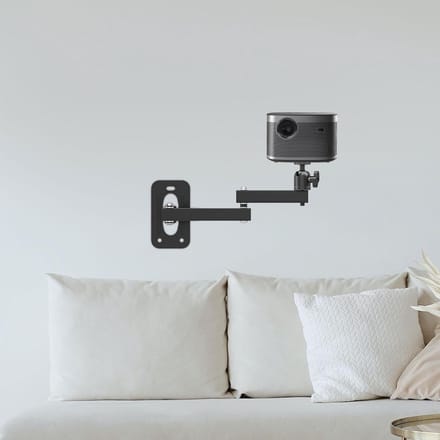 Projector Beugel - Muursteun Projector - Presentatie Tonen - 360 Graden Draaibaar - 40 cm Arm - Metaal