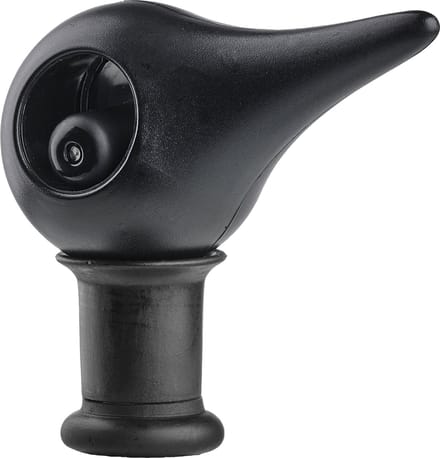 Zone Denmark Rocks Wijnstop 6,4 x 3,2 x 6,2 cm Black