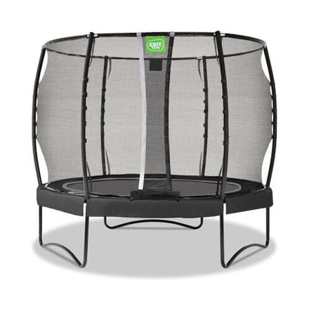 EXIT Allure Premium Trampoline ø305cm - Op Poten - Rond - Trampoline Buiten - Voor Kinderen - Zwart