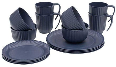 Outwell Delish 2 Pax Serviesset Zilver