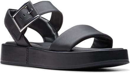 Clarks Shoes Alda Strap Sandalen Zwart EU 37 Vrouw