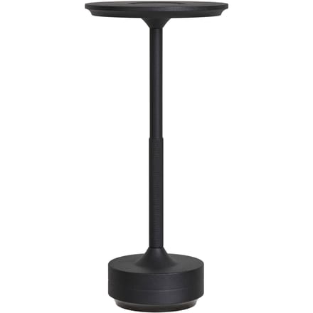 Lyneham LED Tafellamp - Aluminium - Zwart