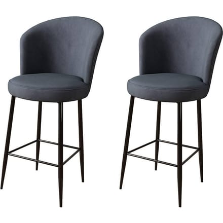 Set van 2 barkrukken Alte velvet | Atelier Del Sofa
