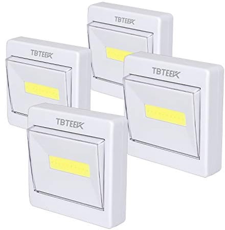 Kastlicht op Batterijen - Heldere LED Nachtlamp voor Multifunctioneel Gebruik
