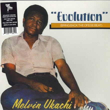 LP-plaat MELVIN UKACHI - Evolution (Bring Back The Ofege Bea TWM68 Tidal Waves Mus 2021 US Rock gray