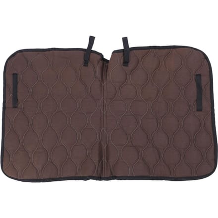 Tapis de selle respirant pour cheval, équipement d'équitation, 107 x 65 cm black