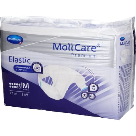 MoliCare® Premium Elastic 9 Drops Medium 26 Luiers