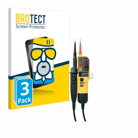BROTECT - Screenprotector voor Fluke T150 - Folie Beschermfolie Beschermglas matte 3 Stuks