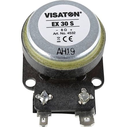 Visaton EX 30 S - 8 Ohm 30 cm Contactgeluidsomzetter 10 W 8 Ω
