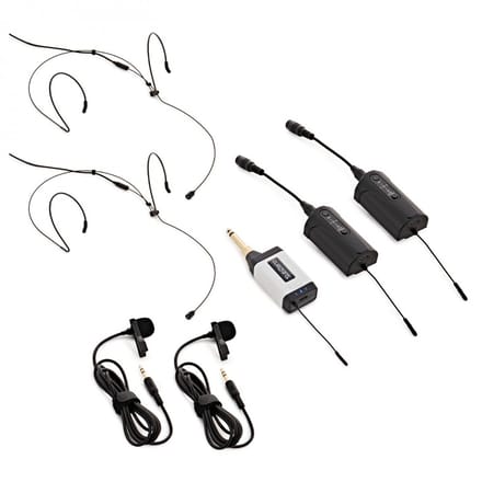 SubZero VOXLINK-Compact, Dubbel Lav/Headset Draadloos Microfoonsysteem