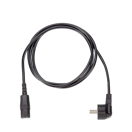 BACHMANN voedingskabel H05VV-F 3G1,0mm² zwart, 3,0m, type 30/35 C13