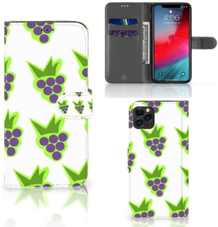 Apple iPhone 11 Pro Max Book Cover Druiven