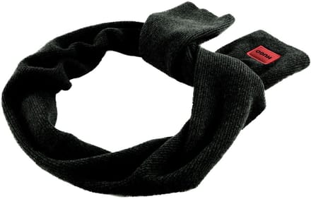 HUGO sjaal Zaff 6 Scarf Navy donkerblauw