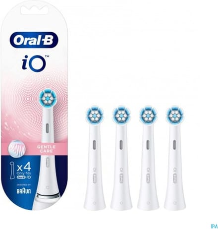 Oral-B IO Gentl-e Buis Care Opzetborstels - Wit - 4 Stuks