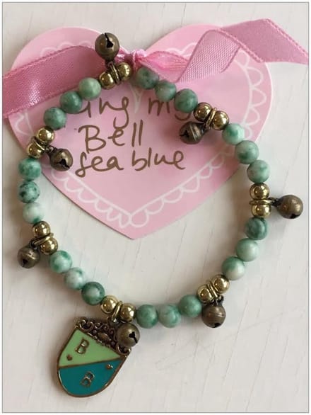 Blond Amsterdam - Armband ring my bell seablue 168679